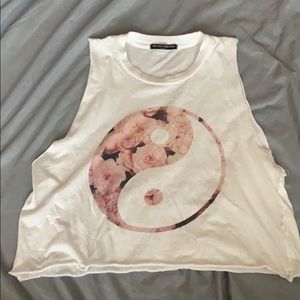 Yin yang Brandy muscle tee